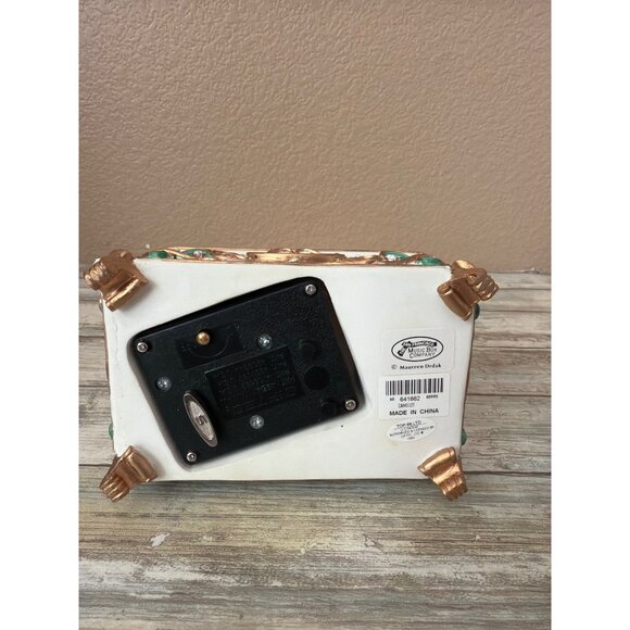 SF Music Box Co Maureen Drdak Lily of the Valley Music Box Horse Carousel w/Box - Picture 6 of 17